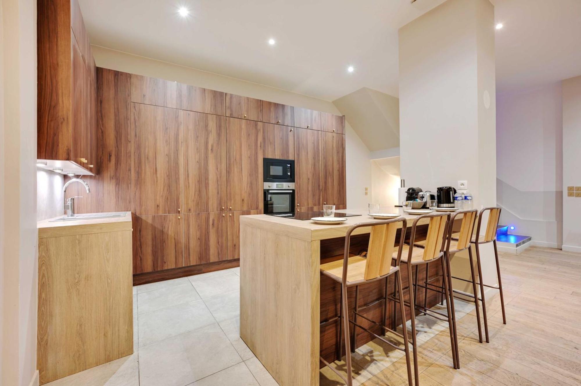 Spacious - 4br-15p - Sentier-grand Rex Appartement *