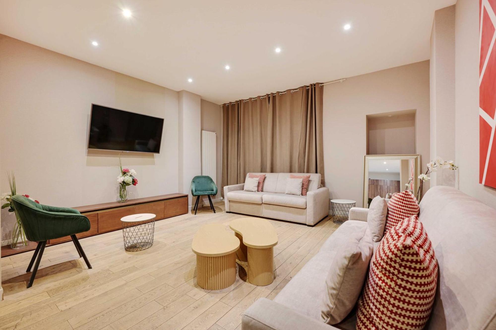 Spacious - 4br-15p - Sentier-grand Rex Appartement